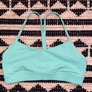 Wild Mint Flow Y Lululemon Bra